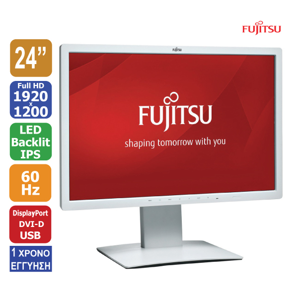 Οθόνη υπολογιστή 24″ Fujitsu B24W-7 WUXGA LED Full HD 1920x1200
